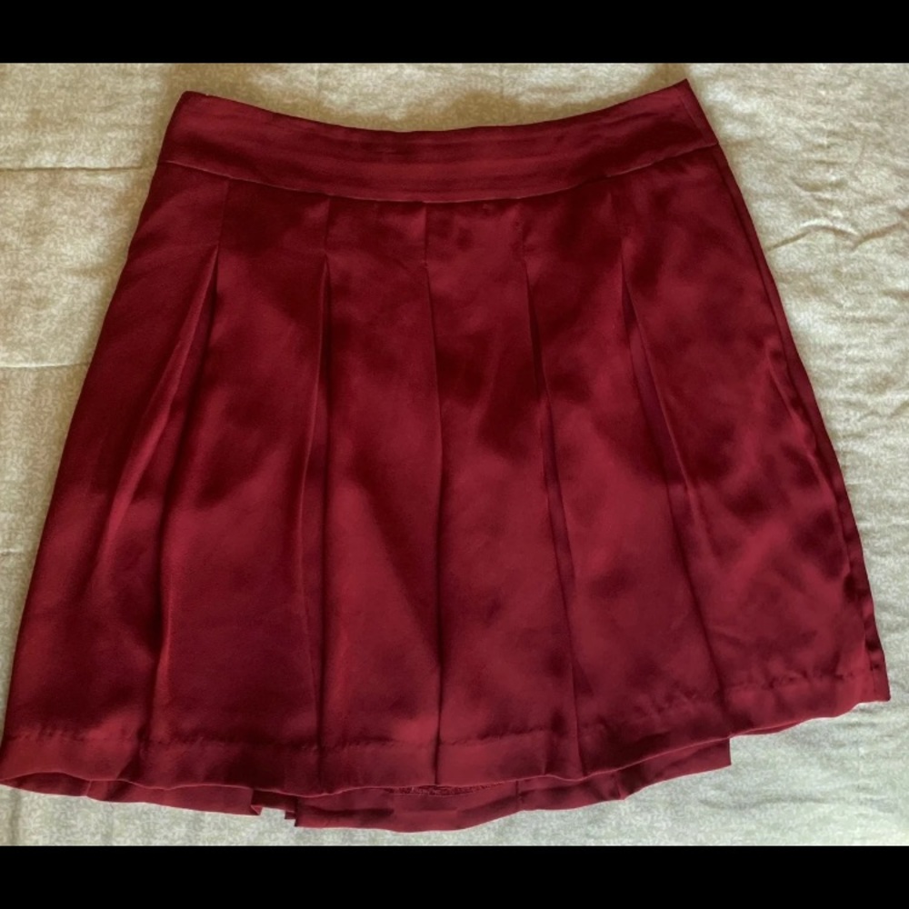 Banana republic mini pleated skirt